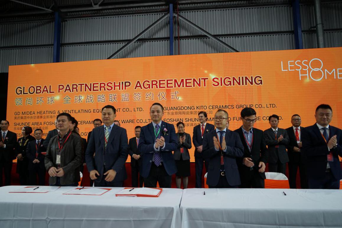 領(lǐng)尚環(huán)球·澳大利亞戰(zhàn)略合作伙伴簽約儀式和剪彩儀式 領(lǐng)尚環(huán)球·澳大利亞戰(zhàn)略合作伙伴簽約儀式和剪彩儀式