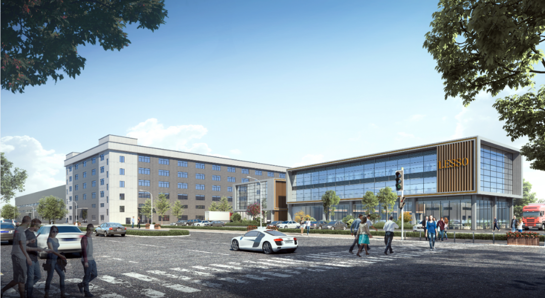 江西聯(lián)塑檢測中心樓效果